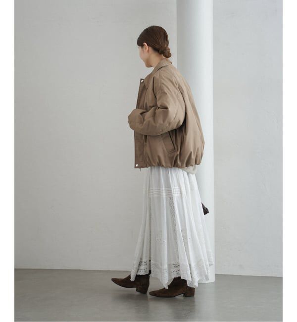 IENA「miffew/ミフュー WIDESQUARE ZIP DOWNJK ダウンジャケット 12」|ダウン|