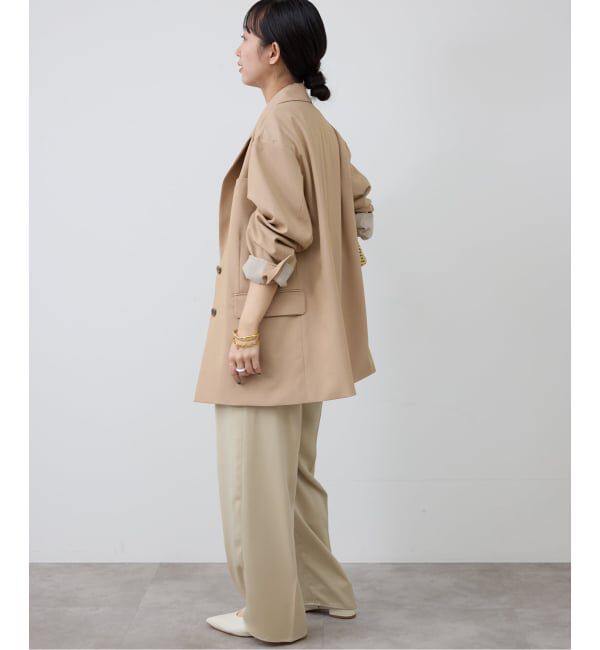 SLOBE IENA「サテンタックパンツ」|その他|