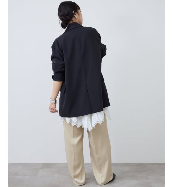 SLOBE IENA「サテンタックパンツ」|その他|