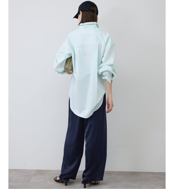 SLOBE IENA「サテンタックパンツ」|その他|