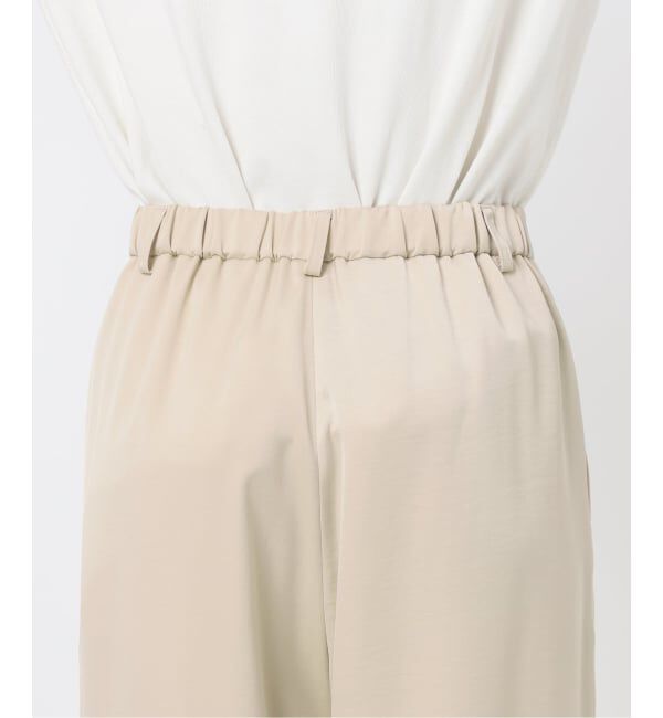 SLOBE IENA「サテンタックパンツ」|その他|