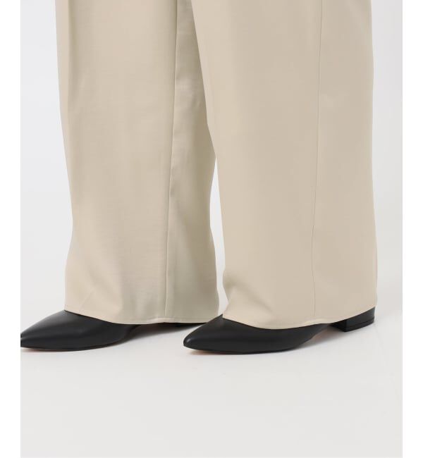 SLOBE IENA「サテンタックパンツ」|その他|