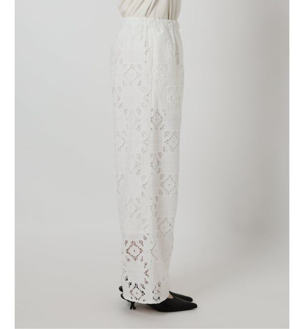 SLOBE IENA「《予約》コットンレースイージーパンツ」|その他|
