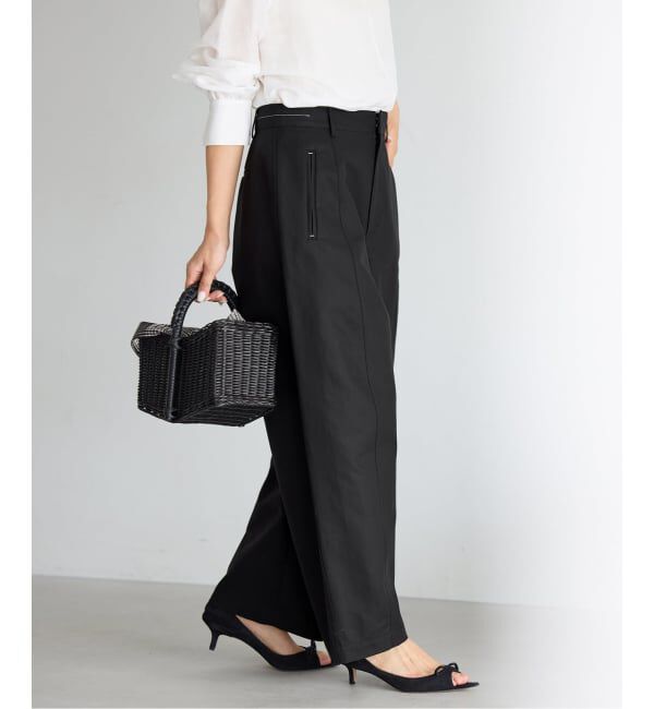 IENA「ダブルクロスバレルパンツ」|その他|