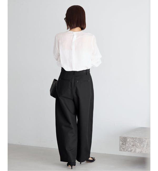 IENA「ダブルクロスバレルパンツ」|その他|