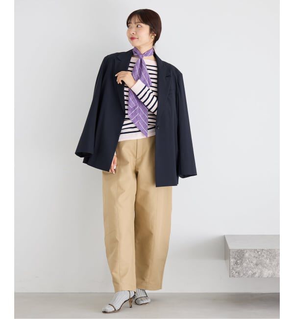 IENA「ダブルクロスバレルパンツ」|その他|