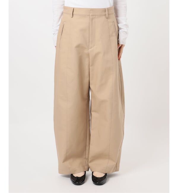 IENA「ダブルクロスバレルパンツ」|その他|