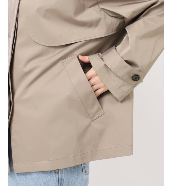 IENA「シングルトレンチショートコート」|トレンチコート|