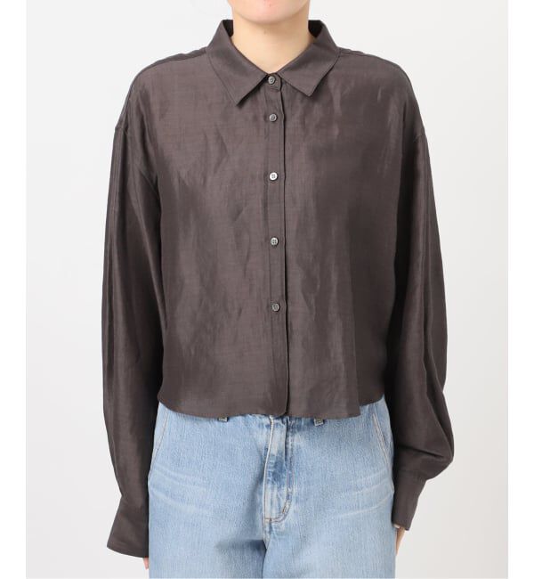 IENA「《新色/WEB限定/追加3予約》ラミーリヨセルショートシャツ」|シャツ・ブラウス|