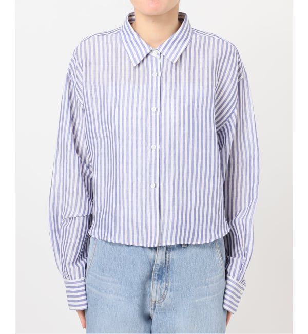 IENA「《新色/WEB限定/追加3予約》ラミーリヨセルショートシャツ」|シャツ・ブラウス|