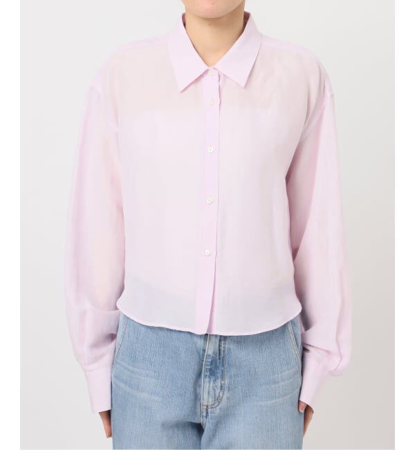 IENA「《新色/WEB限定/追加3予約》ラミーリヨセルショートシャツ」|シャツ・ブラウス|