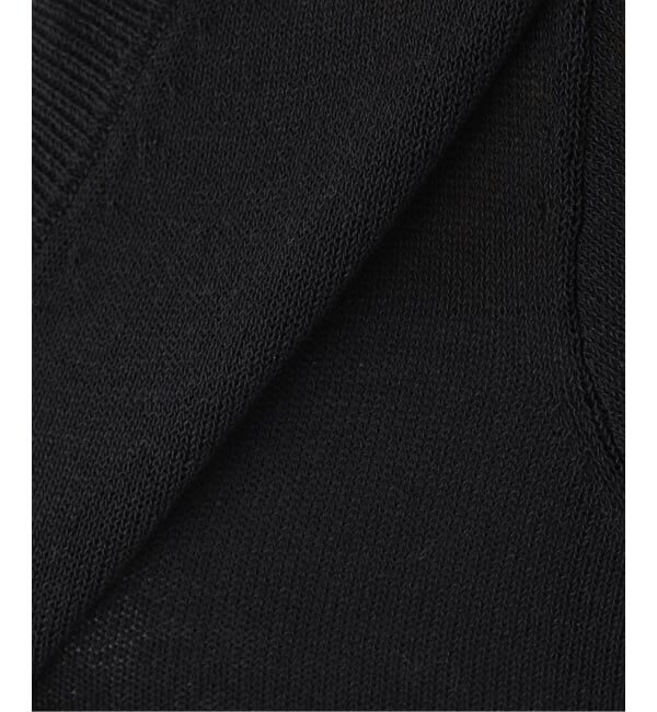 IENA「カットオフカラーVネックプルオーバー」|ニット・セーター|