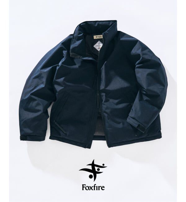 417 EDIFICE「GORE-TEX FOXFIRE 417別注ダウンジャケット」|ダウン|ネイビー