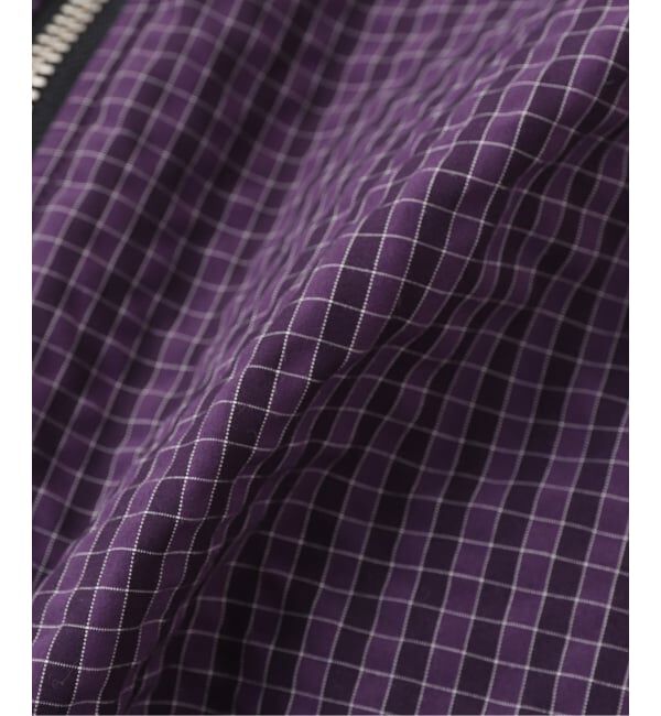 PULP「WOKE EDGE / ウォークエッジ FUR COLLAR CHECKERED DOWN JKT」|ダウン|