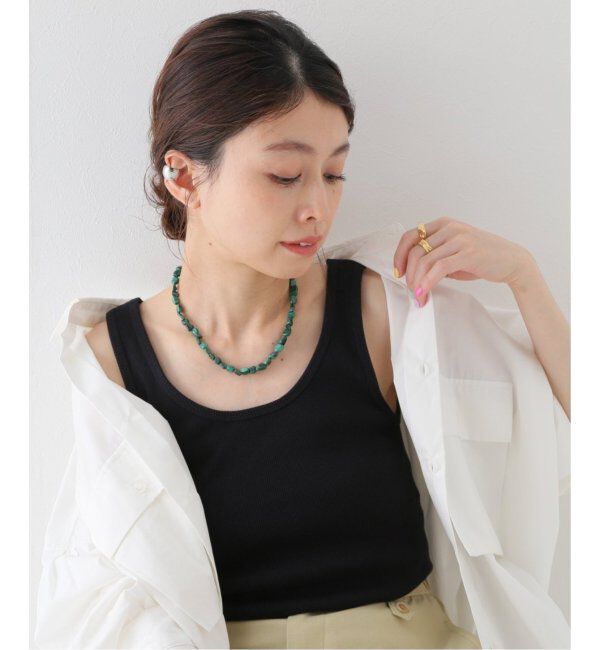 JOURNAL STANDARD relume「《追加3》オーガニックコットンマルドウテレコタンクトップ」|タンクトップ|ブラック