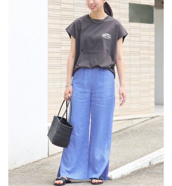 JOURNAL STANDARD relume「《追加》麻スリットイージーパンツ」|その他|