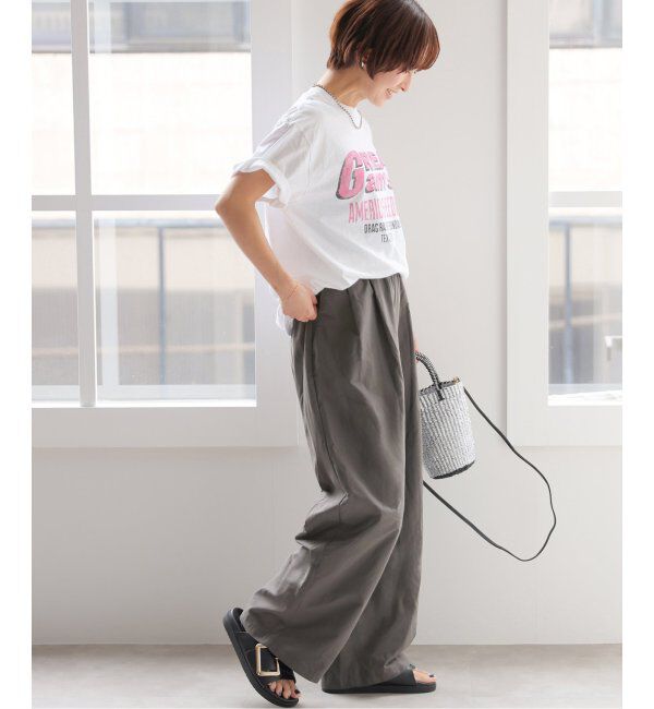 JOURNAL STANDARD relume「【MULTI FUNC+】撥水 / UVカット / 接触冷感 / ナイロンギャザーパンツ」|その他|