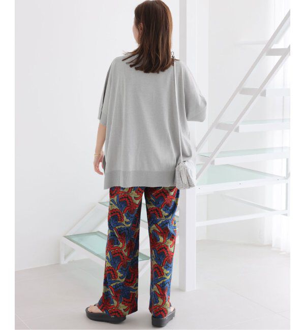 JOURNAL STANDARD relume「《追加》接触冷感 / ウォッシャブルクールポンチョプルオーバー」|ニット・セーター|