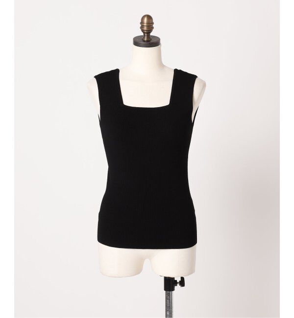 JOURNAL STANDARD relume「《追加2》Vis/Polyスクエアネックリブタンクトップ」|タンクトップ|