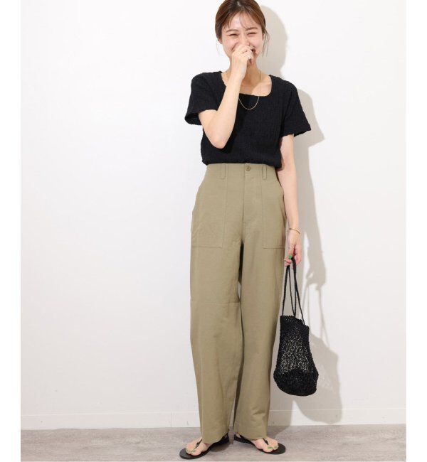 JOURNAL STANDARD relume「《追加》コットンリネンツイルベイカーパンツ」|カーゴ|