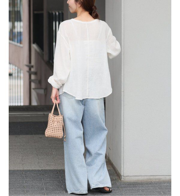 JOURNAL STANDARD relume「ラミーコットンメッシュ2WAYプルオーバー」|シャツ・ブラウス|