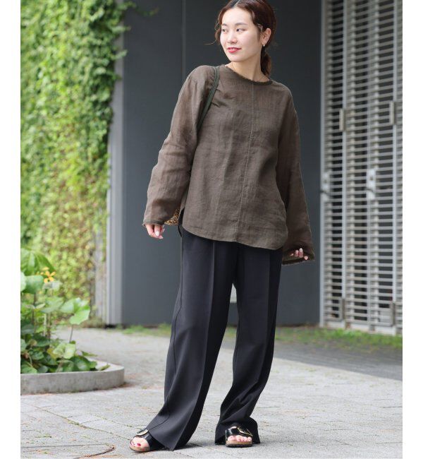 JOURNAL STANDARD relume「ラミーコットンメッシュ2WAYプルオーバー」|シャツ・ブラウス|