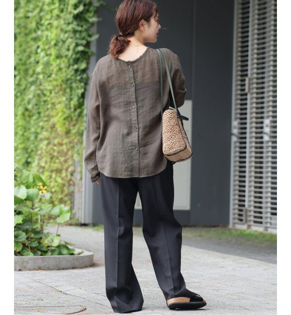 JOURNAL STANDARD relume「ラミーコットンメッシュ2WAYプルオーバー」|シャツ・ブラウス|