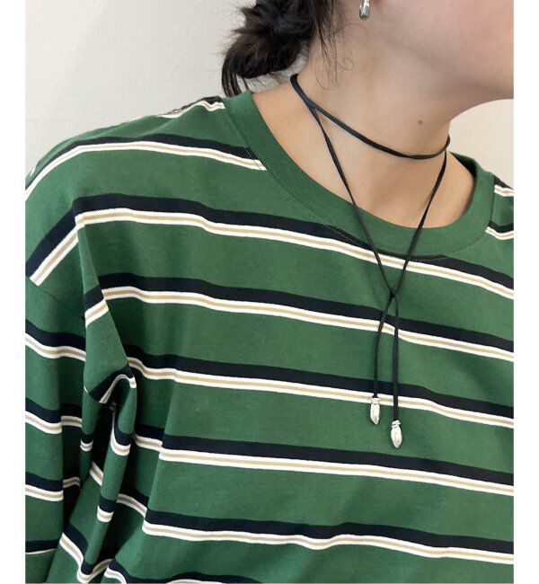 JOURNAL STANDARD「《追加4》汗ジミ防止ボーダービッグT」|Tシャツ・カットソー|