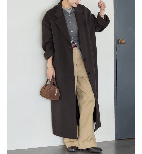 JOURNAL STANDARD「Hamilton Rever  ロングコート」|その他|ブラック A
