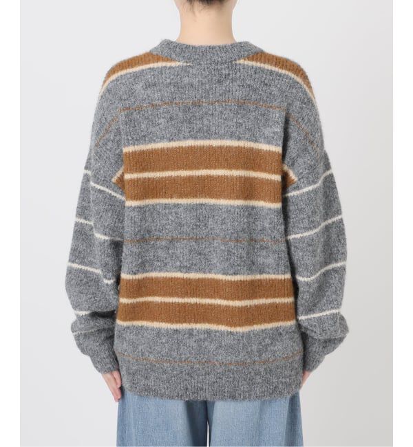 journal standard L'essage「ウールシャギーMIXボーダープルオーバー」|ニット・セーター|