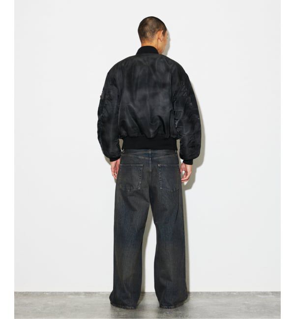 JOURNAL STANDARD「ALPHA / アルファ 別注 BLACK FADE MA-1」|ブルゾン・スタジャン|