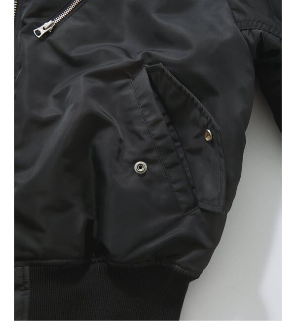 JOURNAL STANDARD「ALPHA / アルファ 別注 BLACK FADE MA-1」|ブルゾン・スタジャン|