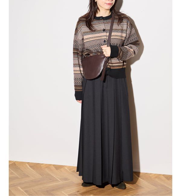 journal standard L'essage「ジャガードカーディガン」|カーディガン|