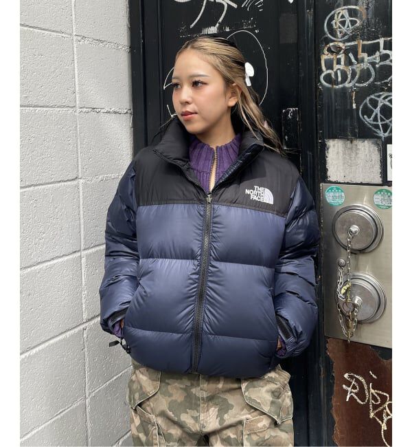Oriens JOURNAL STANDARD「【THE NORTH FACE / ザ ノースフェイス】 SHORT NUPTSE JKT NDW92555」|ダウン|ネイビー
