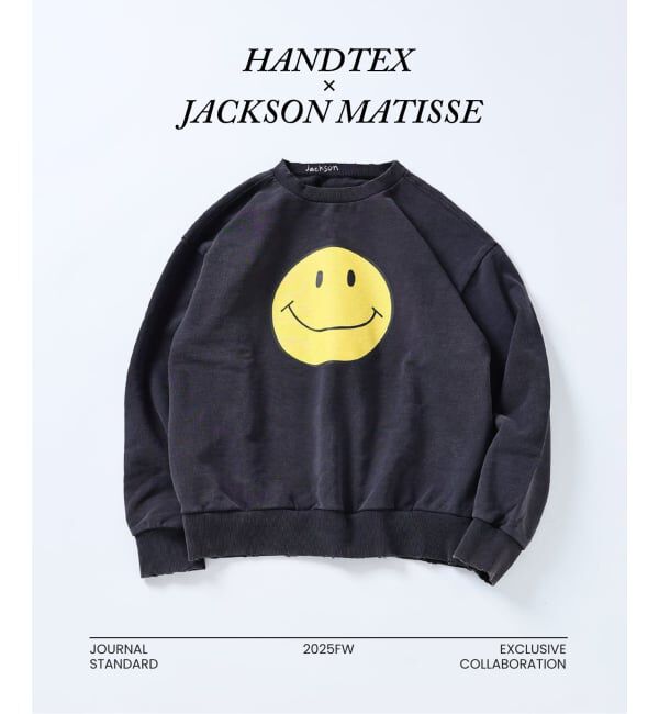 JOURNAL STANDARD「HANDTEX / ハンドテックス &times; JACKSON MATISSE / ジャクソンマティス スウェット」|スウェット・ジャージ|ブラック