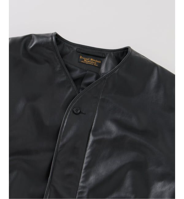 J.S.Homestead「J.S.Homestead / ゴート レザー カーディガン ジャケット」|その他|