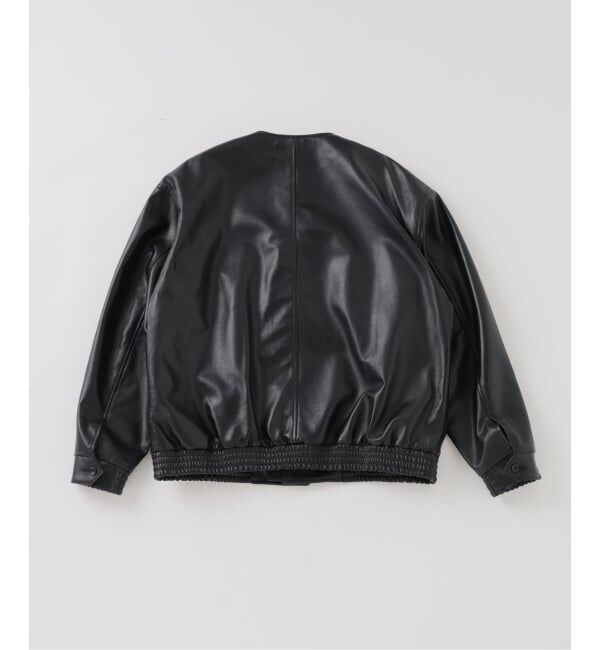 J.S.Homestead「J.S.Homestead / ゴート レザー カーディガン ジャケット」|その他|