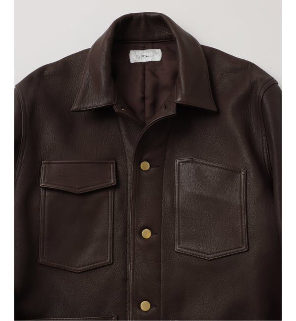 JOURNAL STANDARD「【FOLL / フォル】superfine deer skin coverall」|ライダースジャケット|