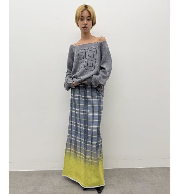 Oriens JOURNAL STANDARD「チェックグラディエントスカート」|スカート|