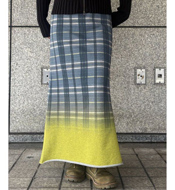 Oriens JOURNAL STANDARD「チェックグラディエントスカート」|スカート|