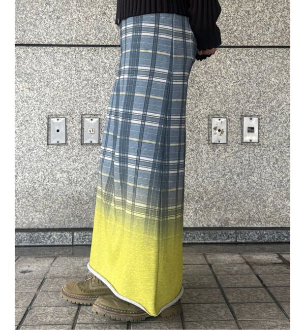 Oriens JOURNAL STANDARD「チェックグラディエントスカート」|スカート|