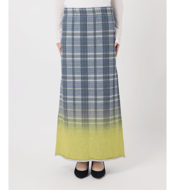 Oriens JOURNAL STANDARD「チェックグラディエントスカート」|スカート|
