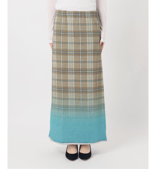 Oriens JOURNAL STANDARD「チェックグラディエントスカート」|スカート|