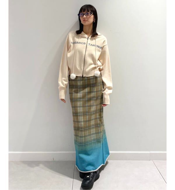 Oriens JOURNAL STANDARD「チェックグラディエントスカート」|スカート|