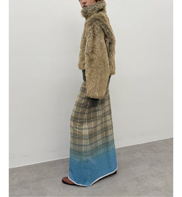 Oriens JOURNAL STANDARD「チェックグラディエントスカート」|スカート|