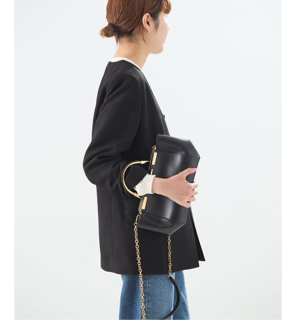 journal standard L'essage「【金子綾さん着用】リノオックス Vネックジャケット」|ノーカラージャケット|