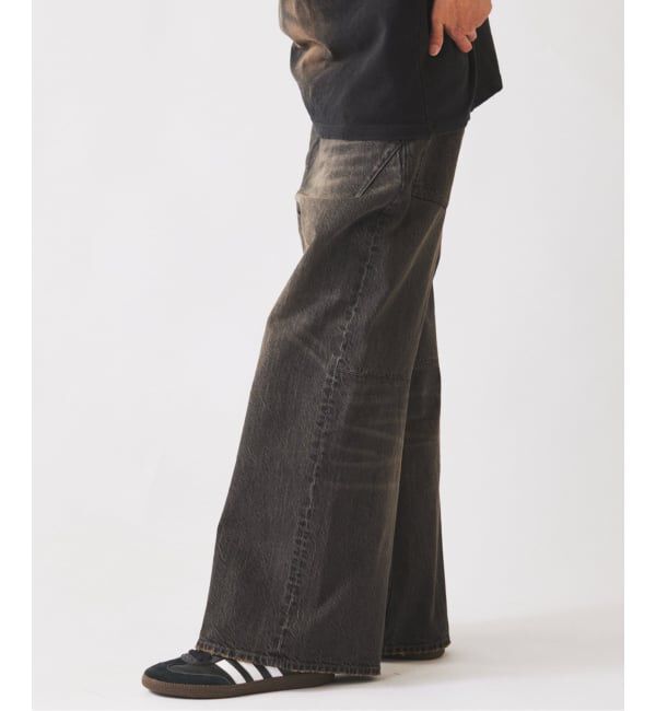 JOURNAL STANDARD relume「《予約》スモーキーデニム 11oz ワイド エンジニアド パンツ」|デニム|