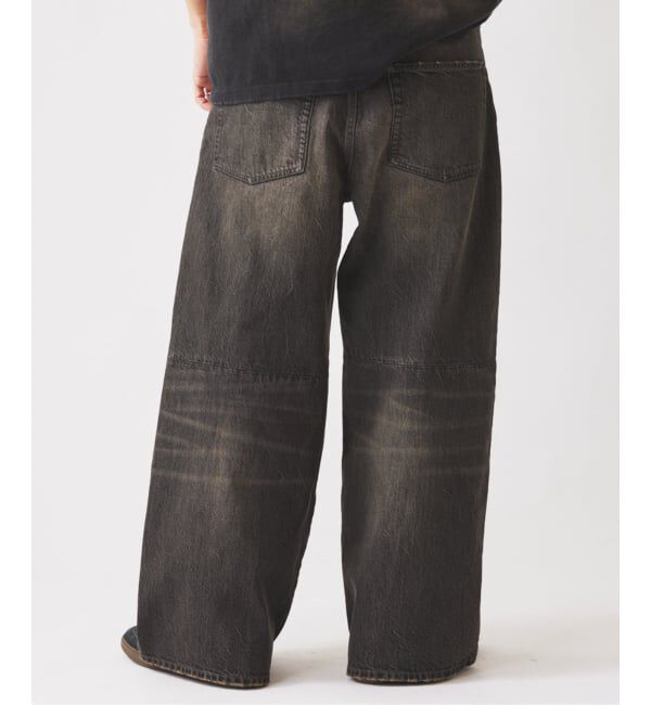 JOURNAL STANDARD relume「《予約》スモーキーデニム 11oz ワイド エンジニアド パンツ」|デニム|