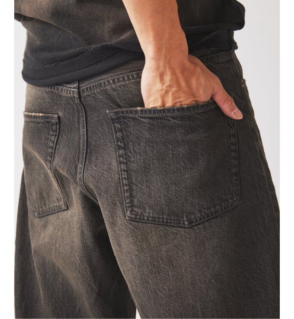 JOURNAL STANDARD relume「《予約》スモーキーデニム 11oz ワイド エンジニアド パンツ」|デニム|