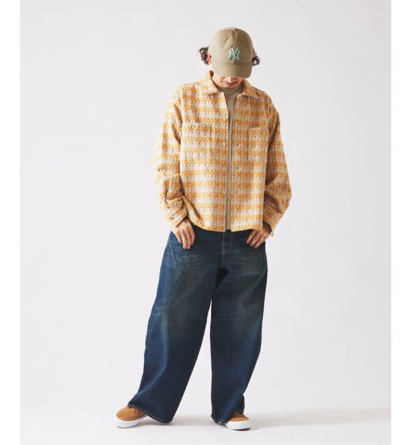 JOURNAL STANDARD relume「《予約》スモーキーデニム 11oz ワイド エンジニアド パンツ」|デニム|